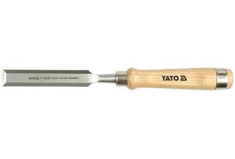 Yato YT-6240 Стамеска з дерев'яною ручкою 6мм YT6240: Купити в Україні - Добра ціна на EXIST.UA!