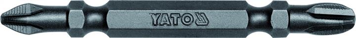 Yato YT-7884 Біти двосторонні 1/4"х65мм PH2/3, 50шт YT7884: Купити в Україні - Добра ціна на EXIST.UA!