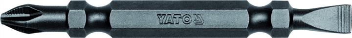 Yato YT-7886 Біти двосторонні 1/4"х65 мм, PH2 - SL5, 5 мм, 50 шт YT7886: Купити в Україні - Добра ціна на EXIST.UA!