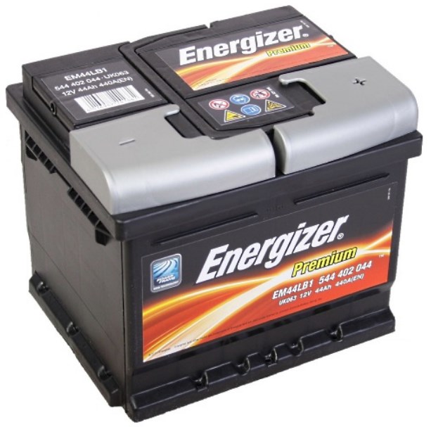 Energizer EM44-LB1 Акумулятор Energizer Premium 12В 44Ач 440А(EN) R+ EM44LB1: Купити в Україні - Добра ціна на EXIST.UA!