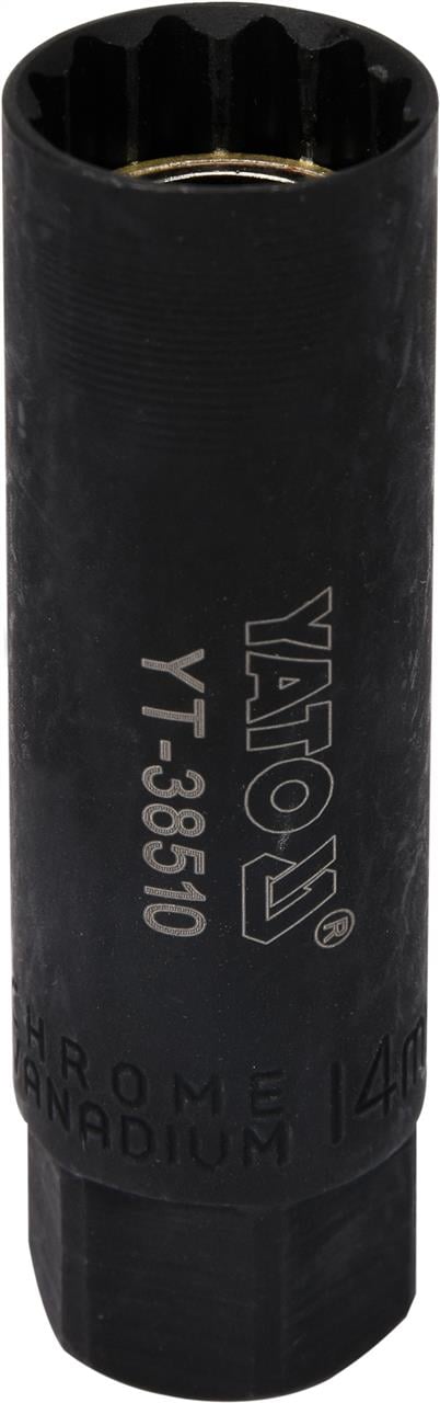 Yato YT-38510 Головка торцева свічна, 14 мм, 3/8", магнітна YT38510: Приваблива ціна - Купити в Україні на EXIST.UA!