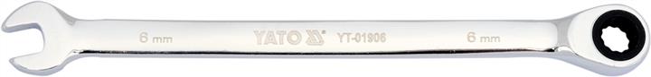 Yato YT-01906 Ключ комбінований з тріскачкою 6 мм YT01906: Купити в Україні - Добра ціна на EXIST.UA!