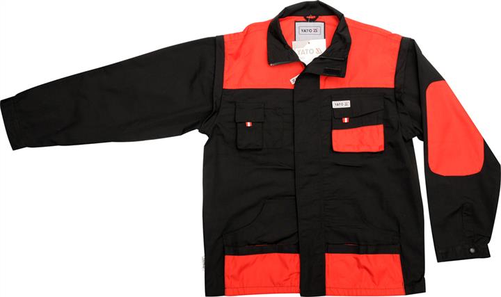 Yato YT-8020 Куртка робоча чорно-червона, розмір S YT8020: Купити в Україні - Добра ціна на EXIST.UA!