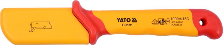 Yato YT-21211 Ніж діелектричний для зняття ізоляції 155 мм YT21211: Приваблива ціна - Купити в Україні на EXIST.UA!