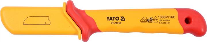 Yato YT-21210 Ніж діелектричний для зняття ізоляції 180 мм. YT21210: Купити в Україні - Добра ціна на EXIST.UA!