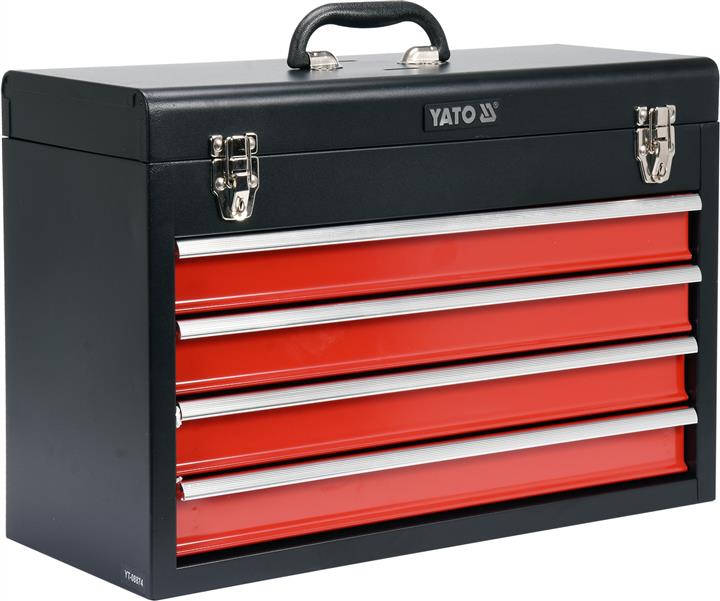 Yato YT-08874 Ящик для інструментів металевий 218х360х520 мм YT08874: Приваблива ціна - Купити в Україні на EXIST.UA!