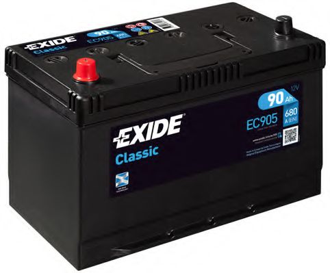 Exide EC905 Акумулятор Exide Classic 12В 90Ач 680А(EN) L+ EC905: Купити в Україні - Добра ціна на EXIST.UA!