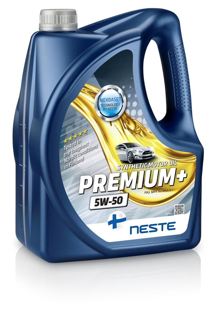 Neste 116645 Моторна олива Neste Premium+ 5W-50, 4л 116645: Купити в Україні - Добра ціна на EXIST.UA!