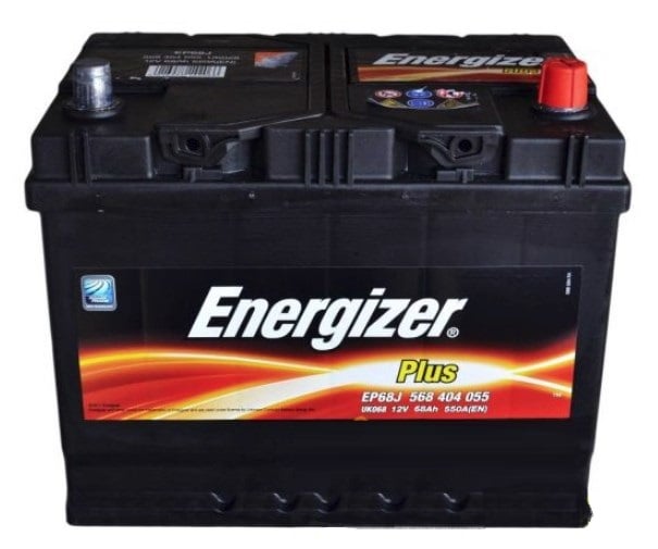 Батарея аккумуляторная Energizer Plus 12В 68Ач 550A(EN) R+ Energizer EP68J