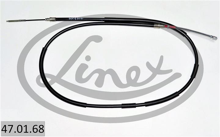 Linex 47.01.68 Трос ручного гальма 470168: Приваблива ціна - Купити в Україні на EXIST.UA! 470168 Linex Трос ручного гальма