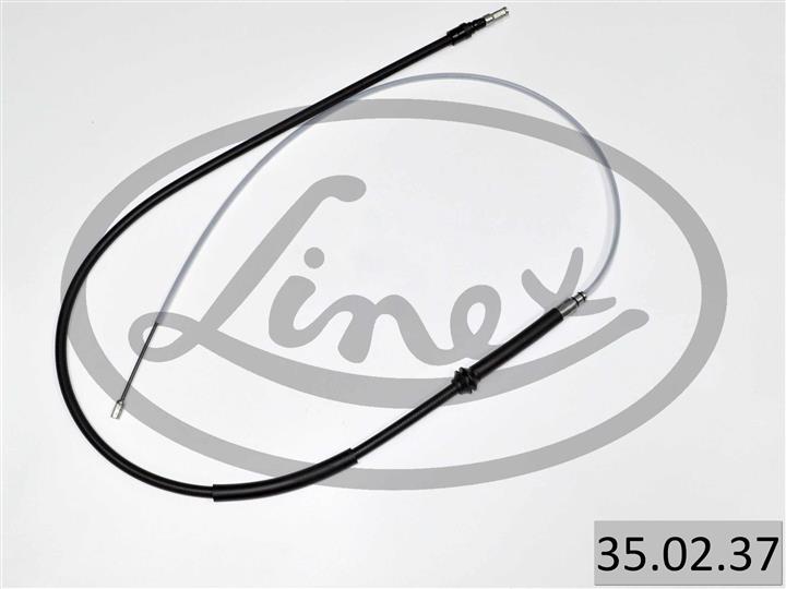 Linex 35.02.37 Трос ручного гальма 350237: Приваблива ціна - Купити в Україні на EXIST.UA! 350237 Linex Трос ручного гальма
