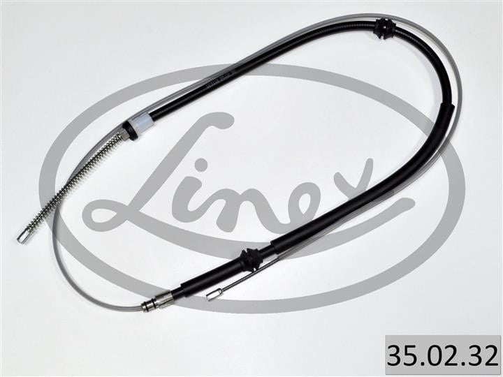 Linex 35.02.32 Трос ручника 350232: Отличная цена - Купить в Украине на EXIST.UA! 350232 Linex Трос ручника