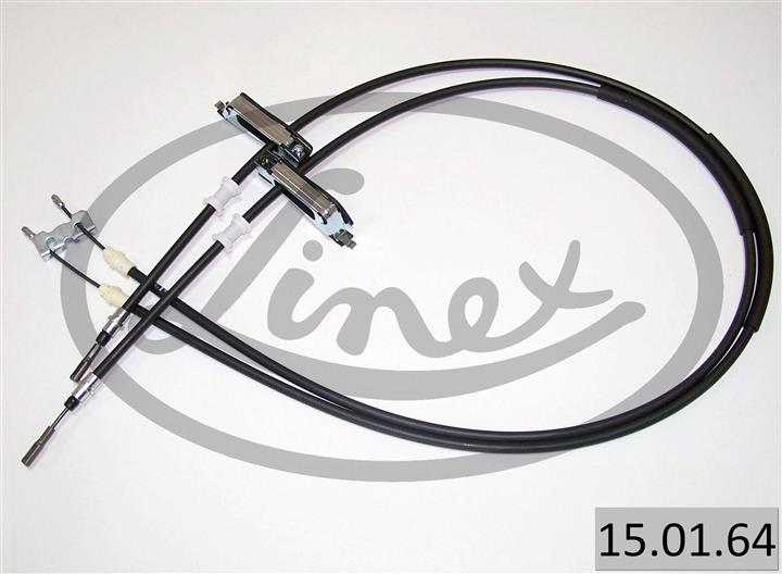Linex 15.01.64 Трос ручного гальма 150164: Приваблива ціна - Купити в Україні на EXIST.UA! 150164 Linex Трос ручного гальма