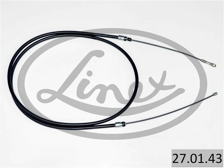 Linex 27.01.43 Трос стояночного тормоза передний 270143: Приваблива ціна - Купити в Україні на EXIST.UA!
