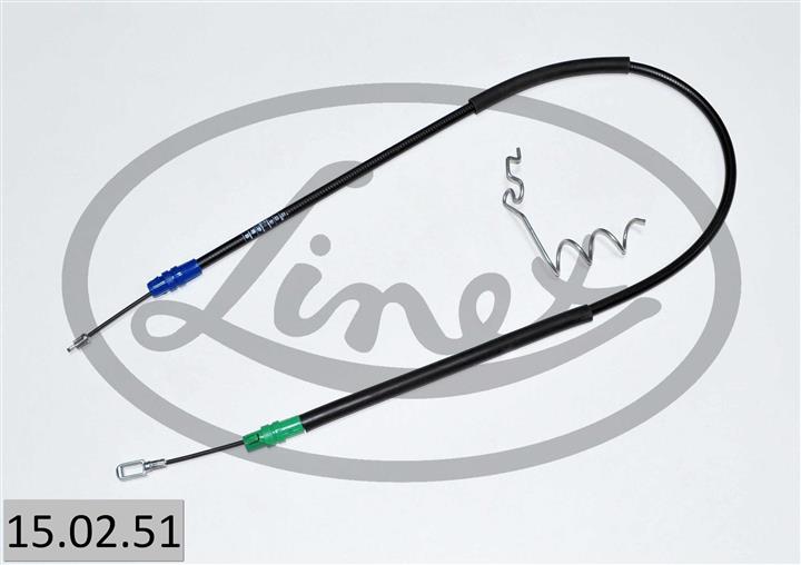 Linex 15.02.51 Трос ручника 150251: Отличная цена - Купить в Украине на EXIST.UA! 150251 Linex Трос ручника