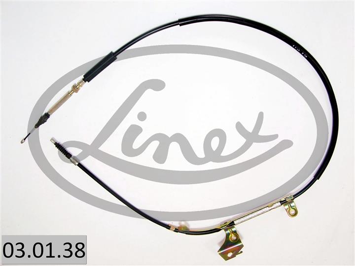 Linex 03.01.38 Трос ручного гальма 030138: Приваблива ціна - Купити в Україні на EXIST.UA! 030138 Linex Трос ручного гальма