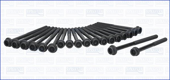 Болт ГБЦ Audi Q7 (Ауди Q7): 81044000 Ajusa Болты головки блока цилиндров, комплект