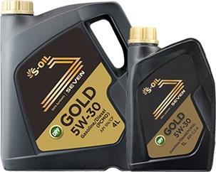 S-Oil SG5304K Набір олив моторних S-Oil SEVEN GOLD 5W-30, 4л + 1л SG5304K: Приваблива ціна - Купити в Україні на EXIST.UA!