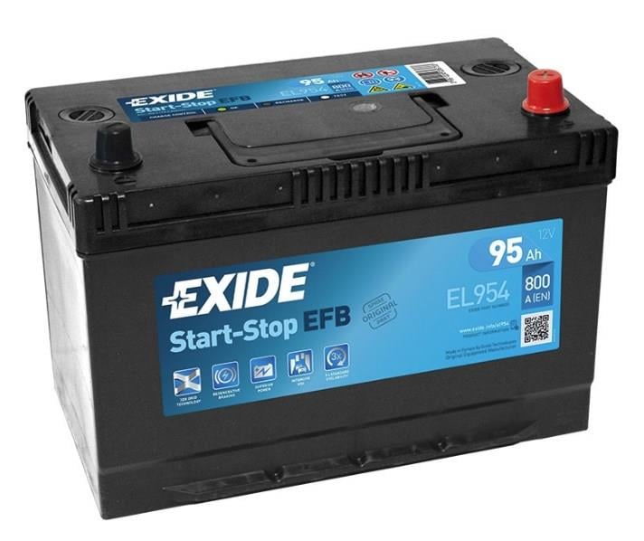 Exide EL954 Акумулятор Exide EFB Start-Stop 12В 95Аг 800А(EN) R+ EL954: Купити в Україні - Добра ціна на EXIST.UA!
