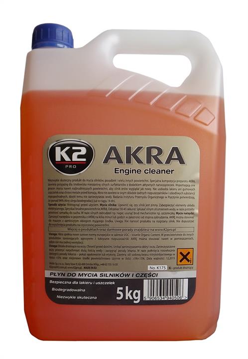 K2 K175 Засіб для чищення двигуна, 5 л K175: Купити в Україні - Добра ціна на EXIST.UA!