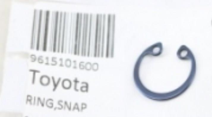 Toyota 96151-01600 Кільце стопорне 9615101600: Купити в Україні - Добра ціна на EXIST.UA!