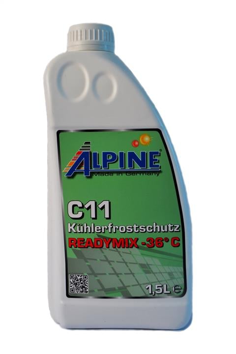 AlpineOil RM0101141-G Антифриз C11 Kühlerfrostschutz ready-mix -36°C, 1,5 л RM0101141G: Приваблива ціна - Купити в Україні на EXIST.UA!