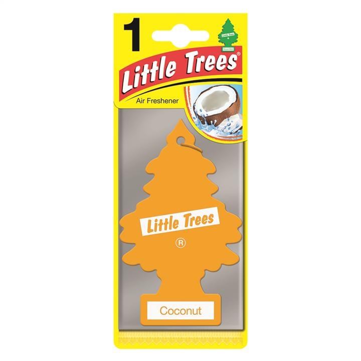 Little Trees 78004 Освіжувач повітря "Кокос" 5 г 78004: Купити в Україні - Добра ціна на EXIST.UA!