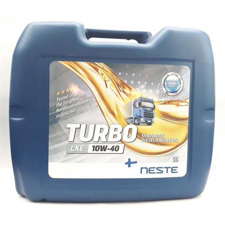 Neste 124620 Моторна олива Neste Turbo LXE 10W-40, 20 л 124620: Купити в Україні - Добра ціна на EXIST.UA!