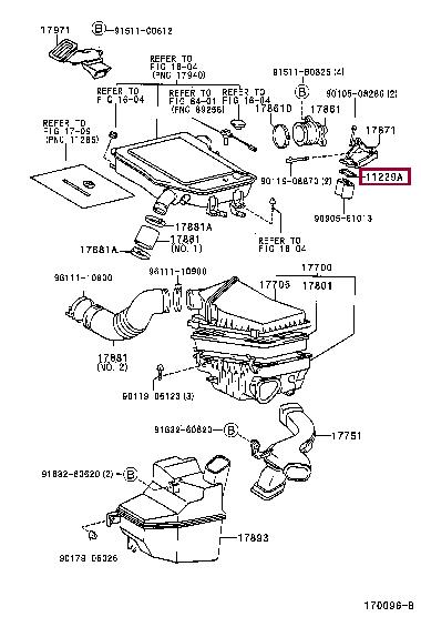 1122988480 Toyota Прокладка