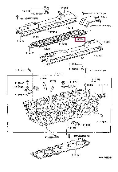 1127446010 Toyota Прокладка