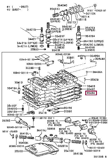 3543460030 Toyota Прокладка