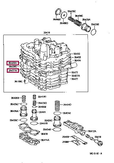3543533010 Toyota Прокладка