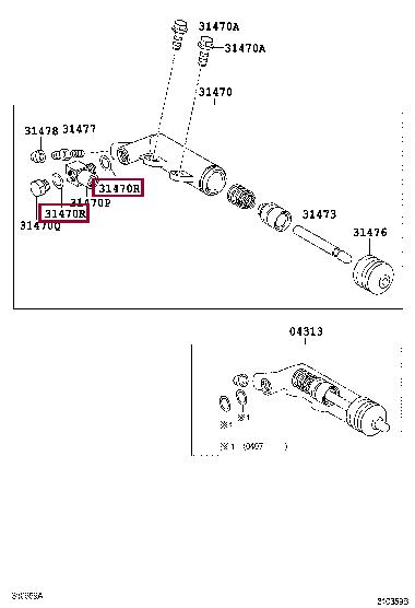 9002943002 Toyota Прокладка профільована