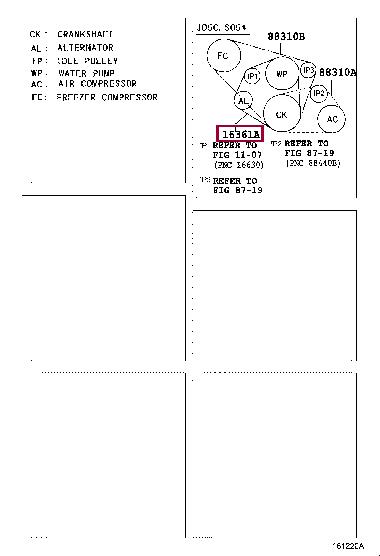 Toyota 90038-39004 Клиновой ремень 9003839004: Отличная цена - Купить в Украине на EXIST.UA! 9003839004 Toyota Клиновой ремень