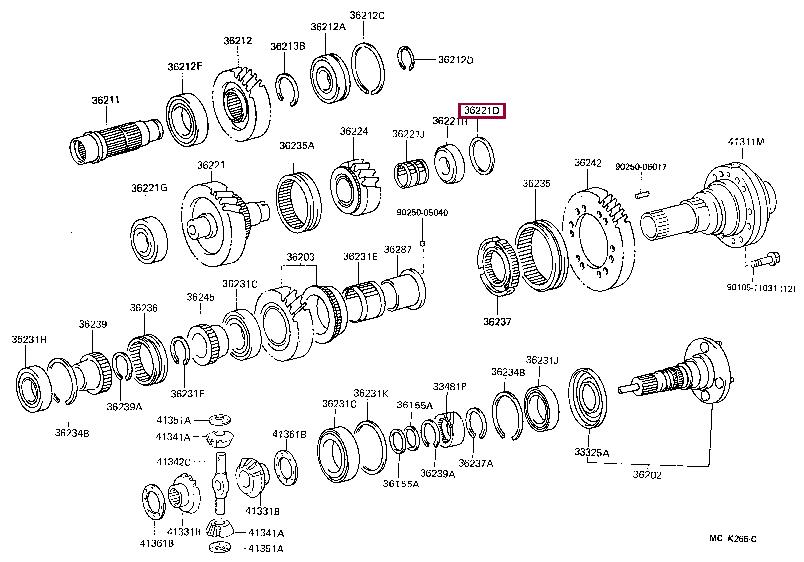 9020157010 Toyota Шайба клапана, регулировочная