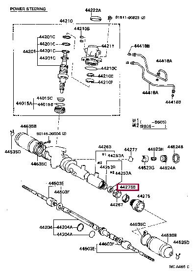 9031025010 Toyota Сальник