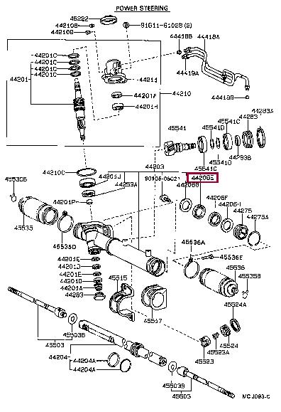 9031030010 Toyota Сальник