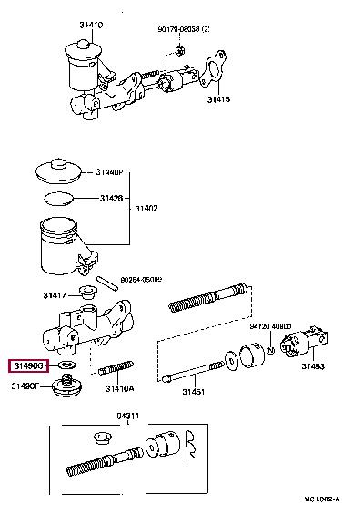 9043016005 Toyota Прокладка профилированная