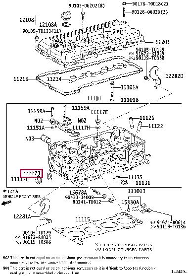 9043033001 Toyota Прокладка профилированная