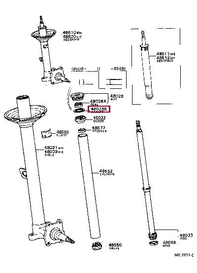 9043042001 Toyota Прокладка профилированная