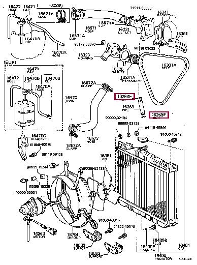 9671124013 Toyota Кольцо уплотнительное
