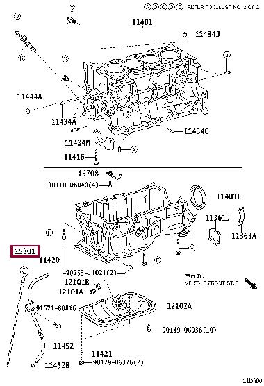 Купить Toyota 15301-37010 по низкой цене в Украине!