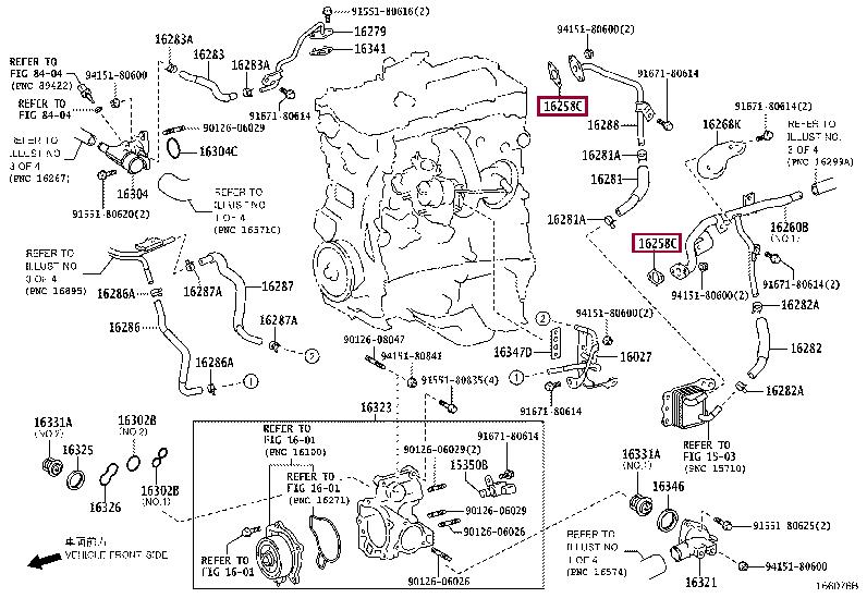 1625836040 Toyota Прокладка профилированная
