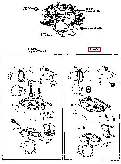 0421245032 Toyota Уплотнения тормоза АКПП, комплект