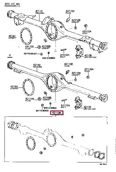 0441230030 Toyota Прокладка профилированная