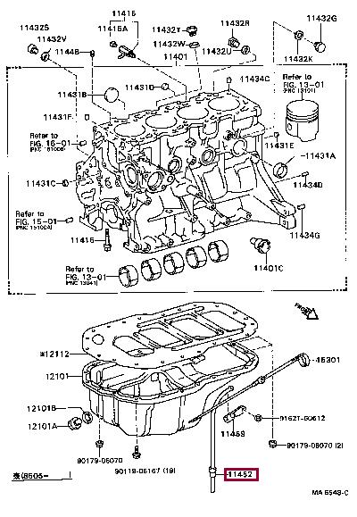 1145264030 Toyota Направляюча