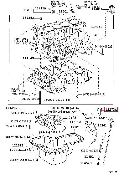 1227388600 Toyota Прокладка
