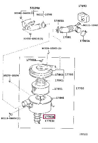 1784568030 Toyota Прокладка
