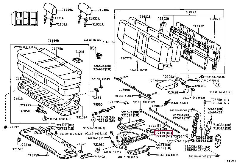 7216060021 Toyota Направляющая