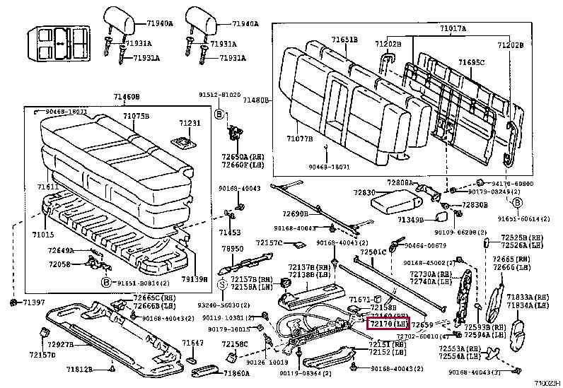 7217060021 Toyota Направляющая